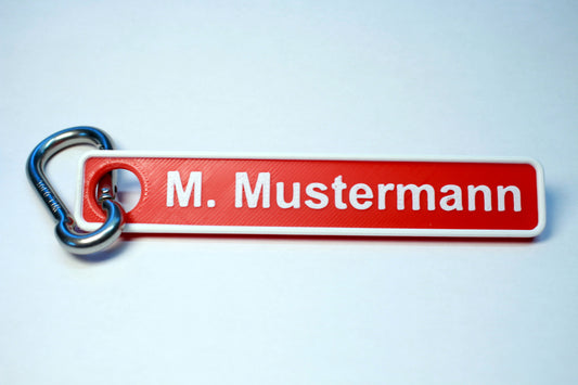 Namenschild für AGTs | Mehre Farben, Individualiesierbar und Mengenrabatt